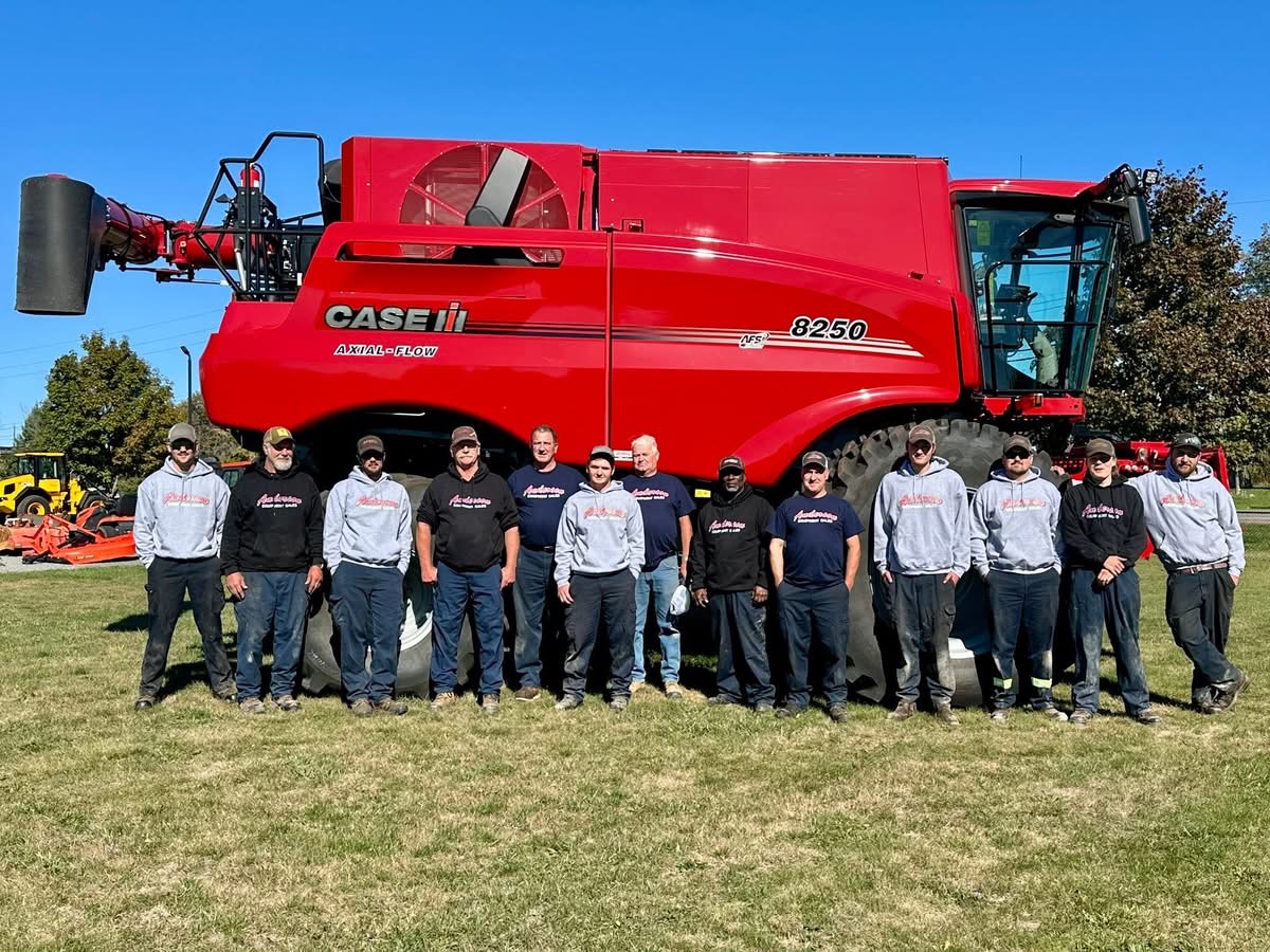 Service Team in Anderson Equipment Sales, Belleville, Ontario